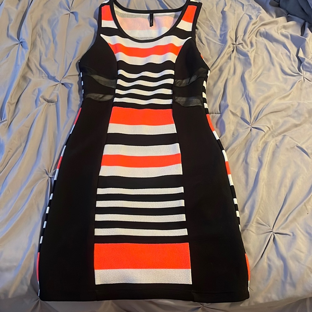 Striped Dress. Size Small.